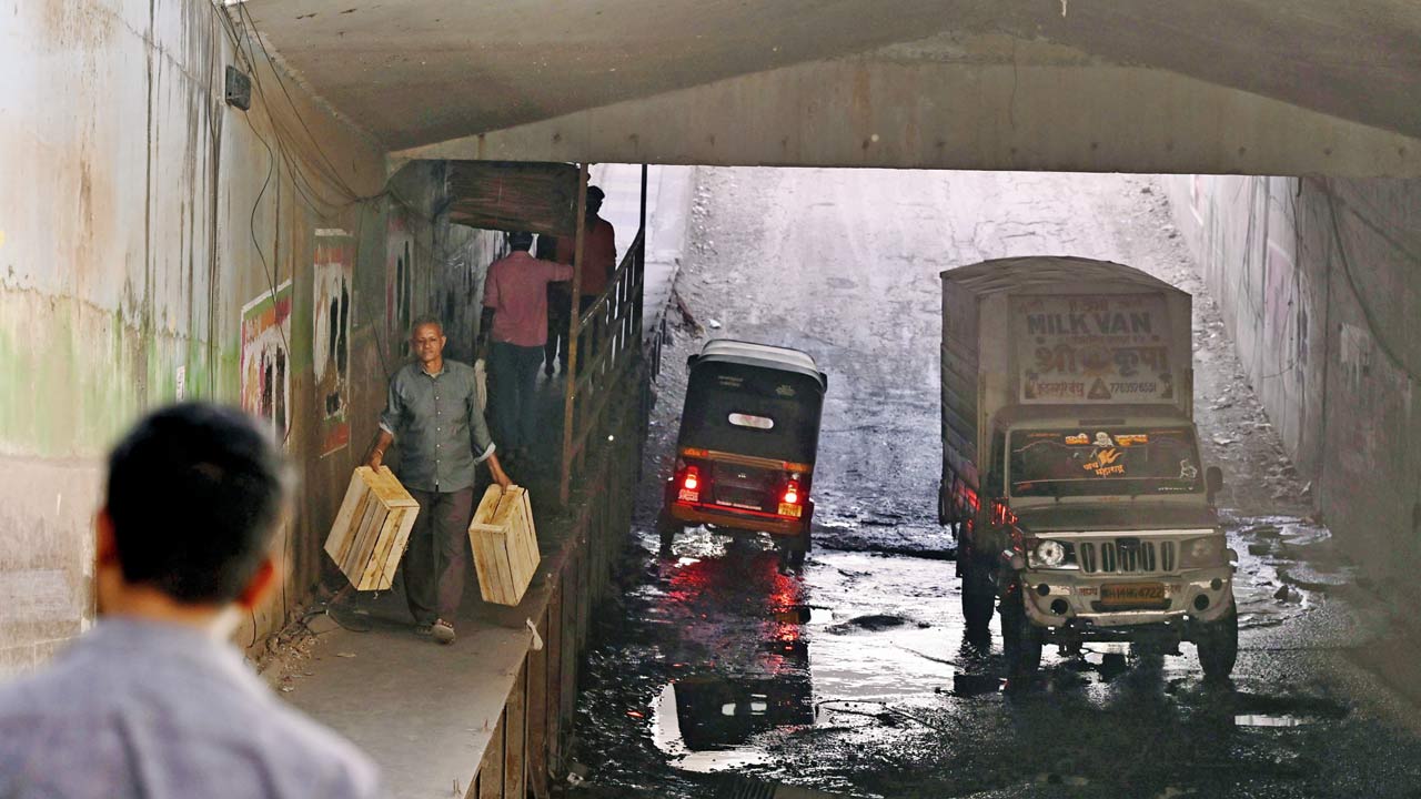 Mankhurd Subway is in a deplorable condition. PIC/ASHISH RAJE