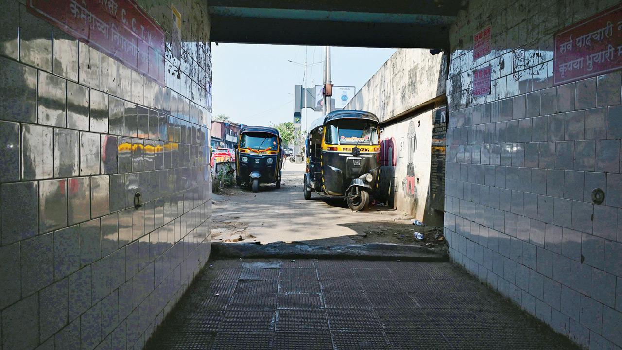 Santacruz subway is in relatively good condition. PICS/NIMESH DAVE 