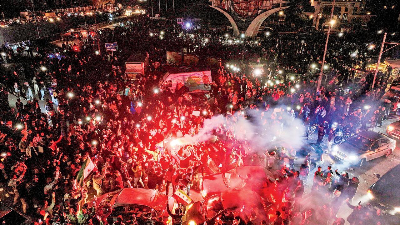 Former Syrian Prez Assad, his aides flee country