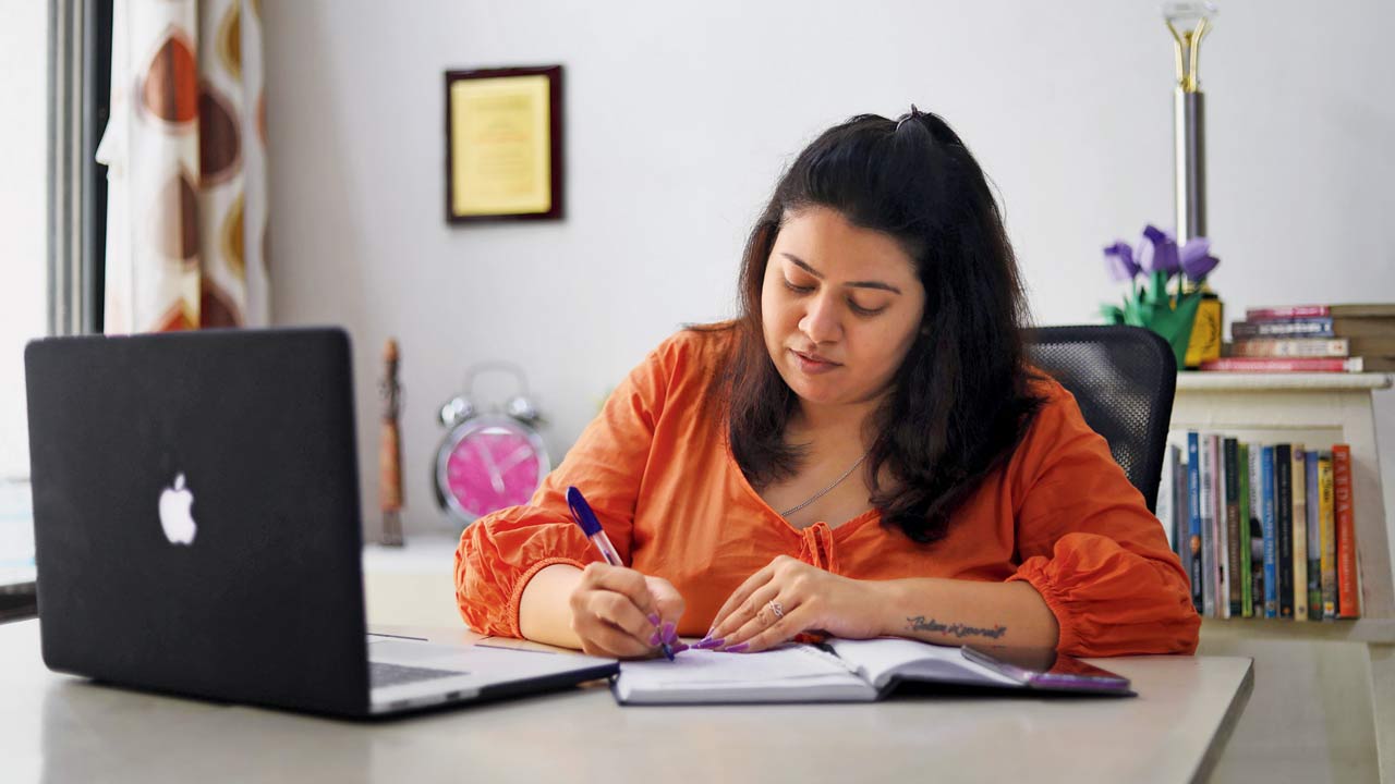 Dharmishtha Dagia’s diary has been her constant companion and she makes sure to write at least a line every day—on good days and bad