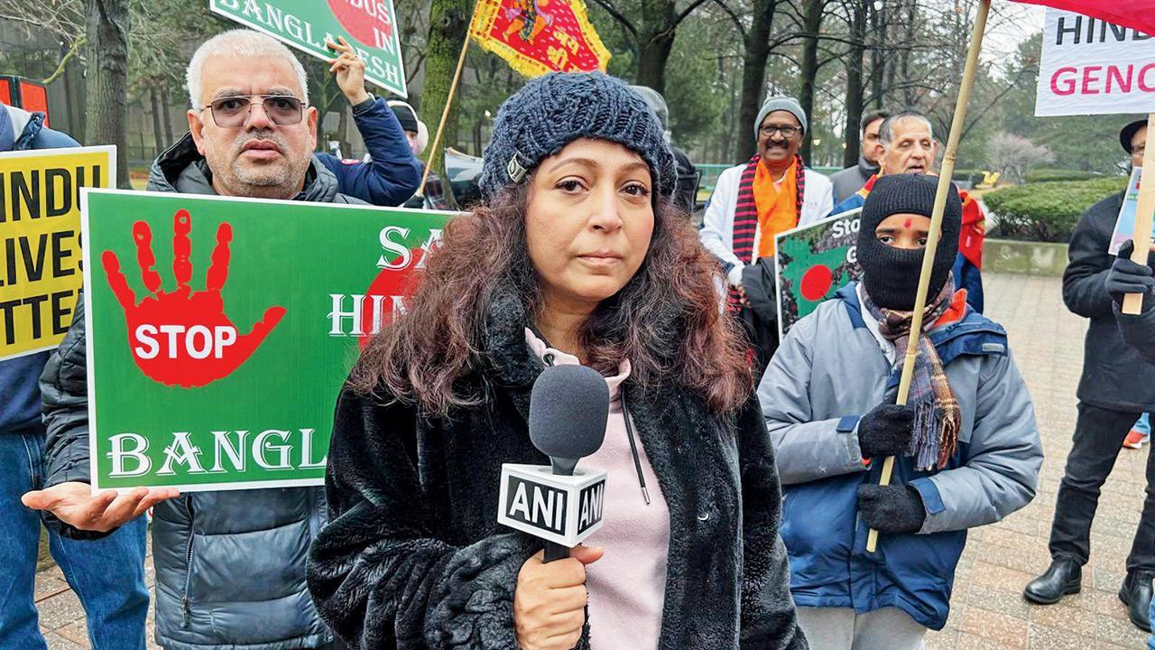 Protest against Bangladesh in Toronto