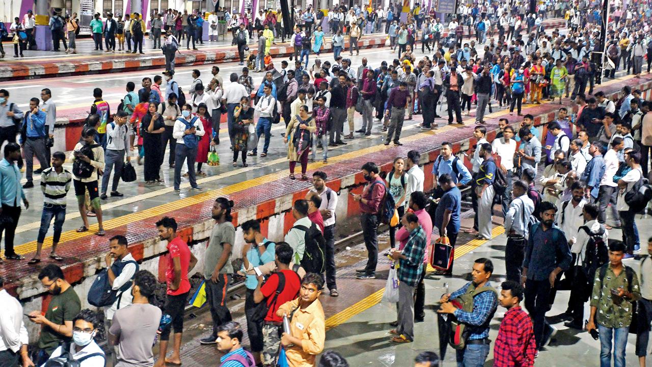 Chhatrapati Shivaji Maharaj Terminus, one of the city’s eight existing rail terminal stations. File Pic/Ashish Raje