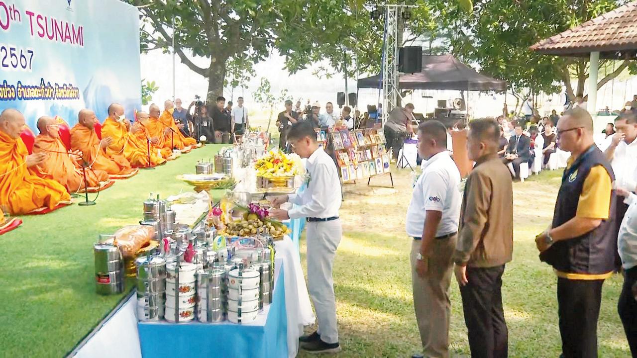 Prayers, tears mark 20 years since deadly tsunami
