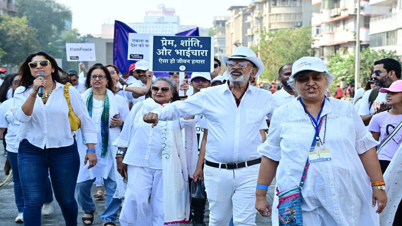 Participants of the march demonstrated that unity and collaboration are essential for building a strong, peaceful society