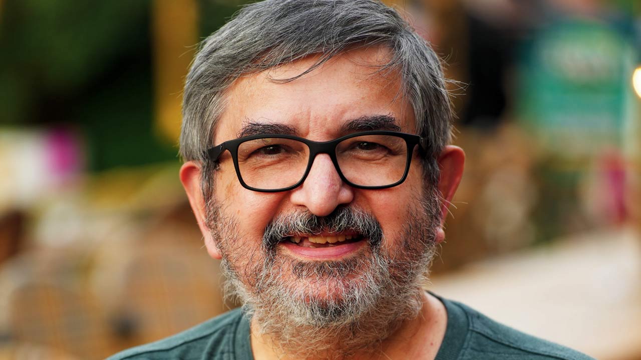 Salil Tripathi, author of Gujaratis: A Portrait of a Community. Pic/Sworup Nhasiju