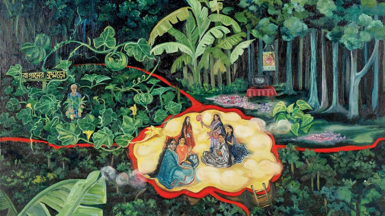 Debosmita Samantha's art exhibition in Mumbai pays tribute to the women who raised her