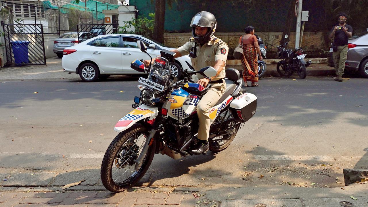 Mumbai: Worli traffic police will soon get high-tech bikes laced with cameras