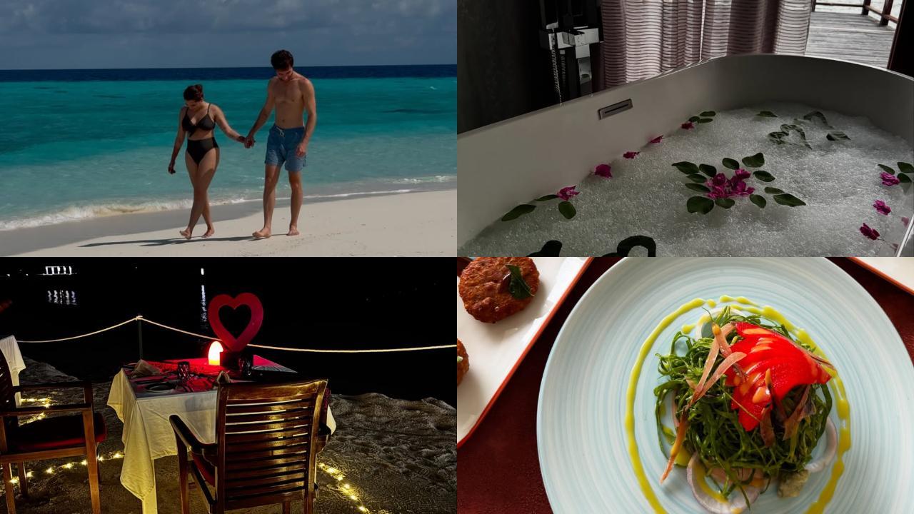 Aaliyah Kashyap shares honeymoon pics in Maldives with husband Shane Gregoire