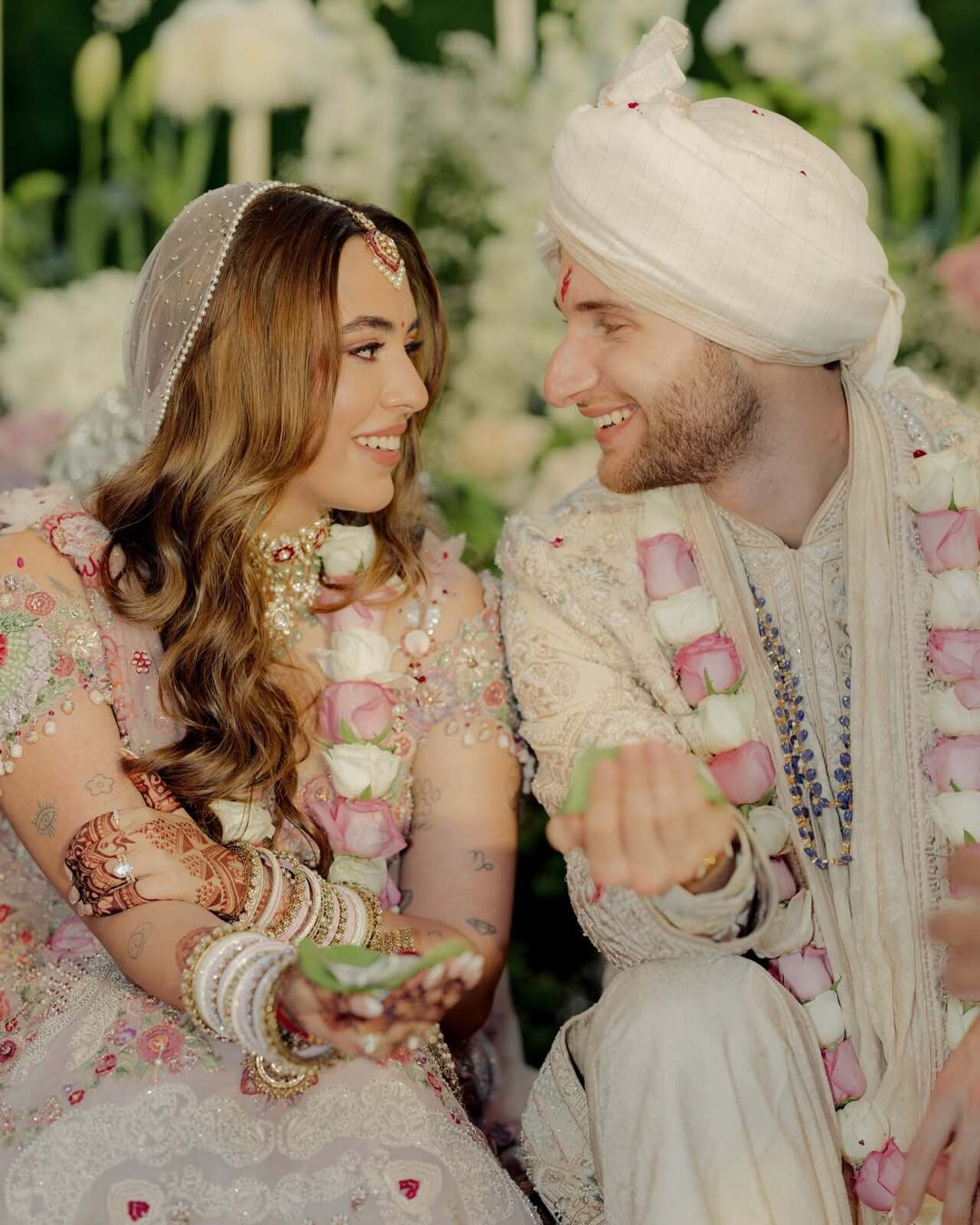 Anurag Kashyap's daughter Aaliyah Kashyap married Shane Gregoire in an intimate ceremony.