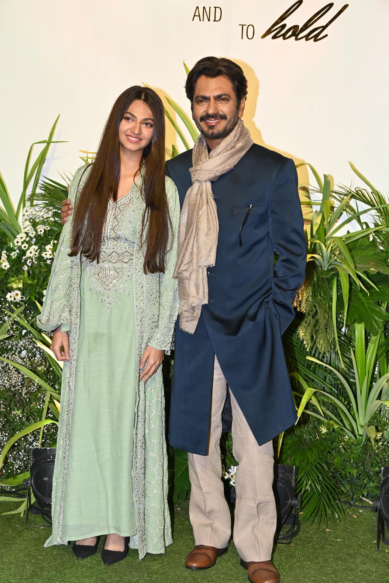 Sacred Games star Nawazuddin Siddiqui arrived with his daughter Shora.