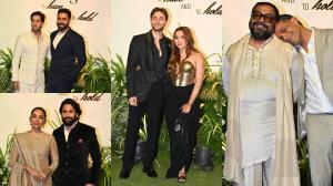 Bollywood celebs at Anurag Kashyap's daughter Aaliyah's wedding reception