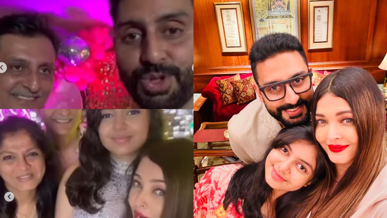 Abhishek Bachchan did not miss Aaradhya's birthday party, here's proof