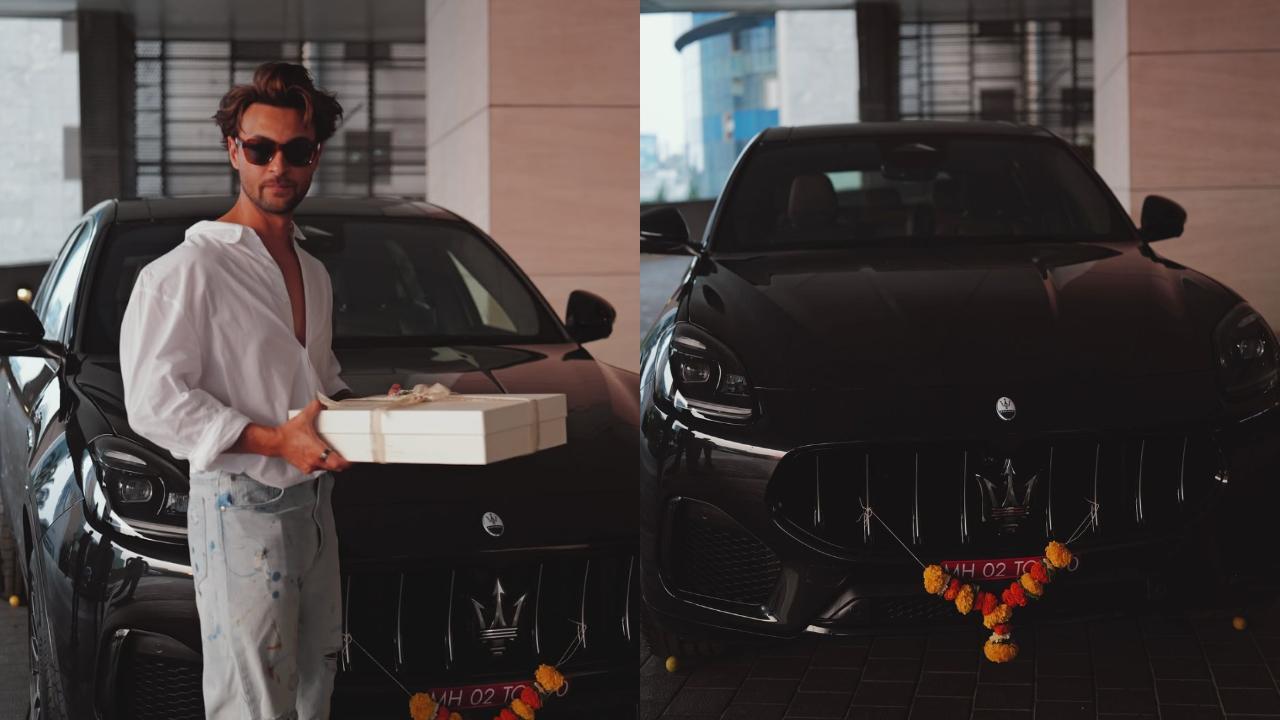 Aayush Sharma adds a Maserati Grecale worth Rs 1.7 crore to his car collection