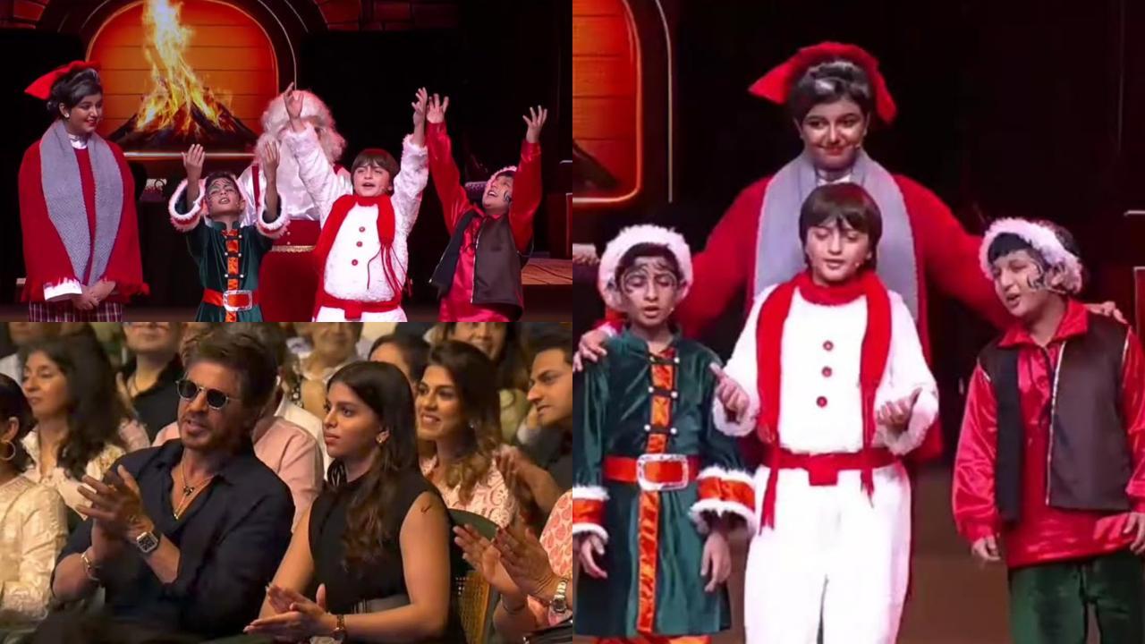 Watch: Aaradhya Bachchan and AbRam Khan perform together at school play