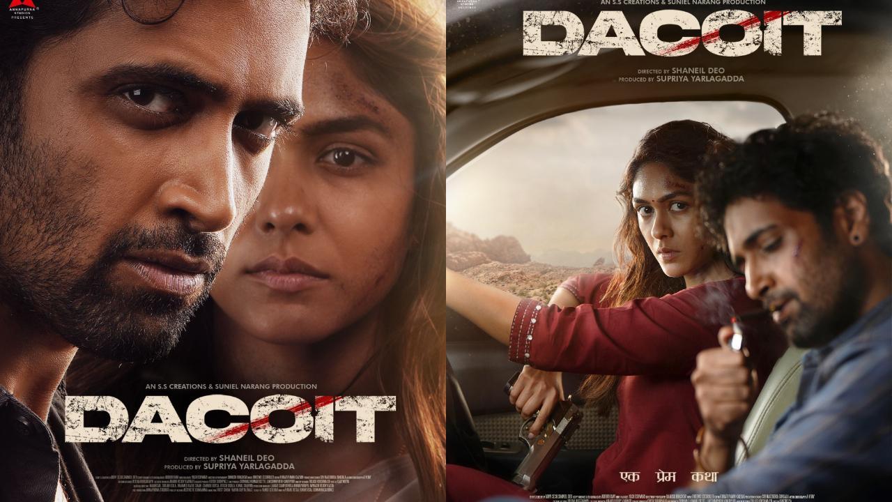 Mrunal Thakur to star opposite Adivi Sesh in Dacoit, see first look