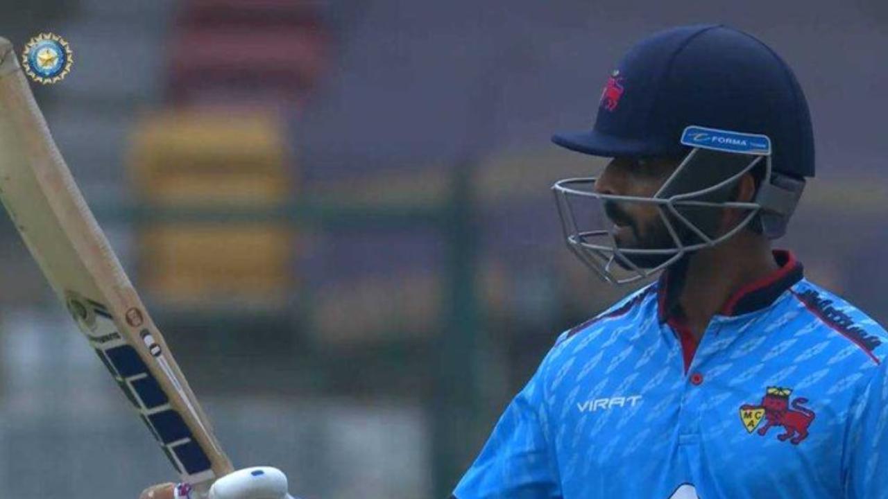 Mumbai reach SMAT final after Ajinkya Rahane's sublime 98-run knock