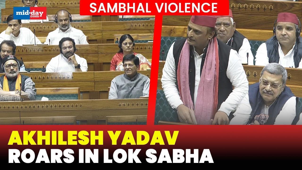Akhilesh Yadav blasts BJP, Calls Sambhal Violence a conspiracy to divide India