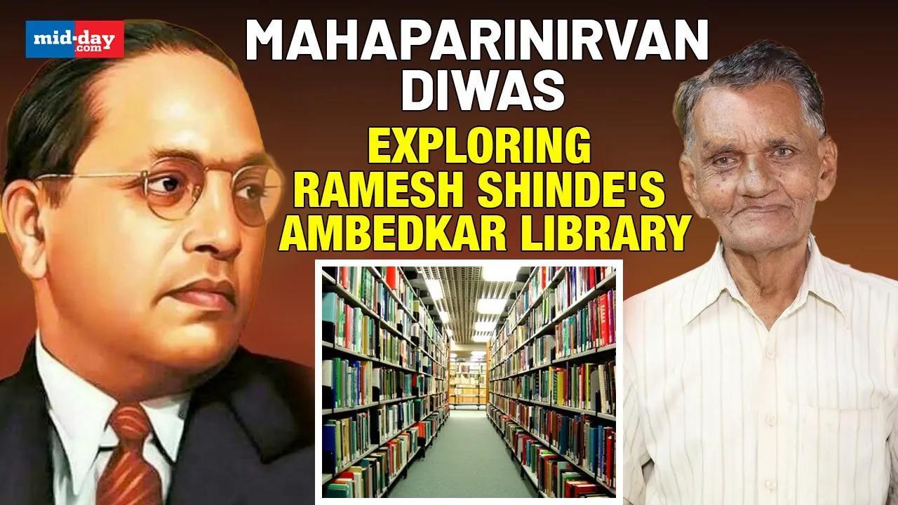 B.R. Ambedkar death anniversary: A look into Ramesh Shinde's Ambedkar library