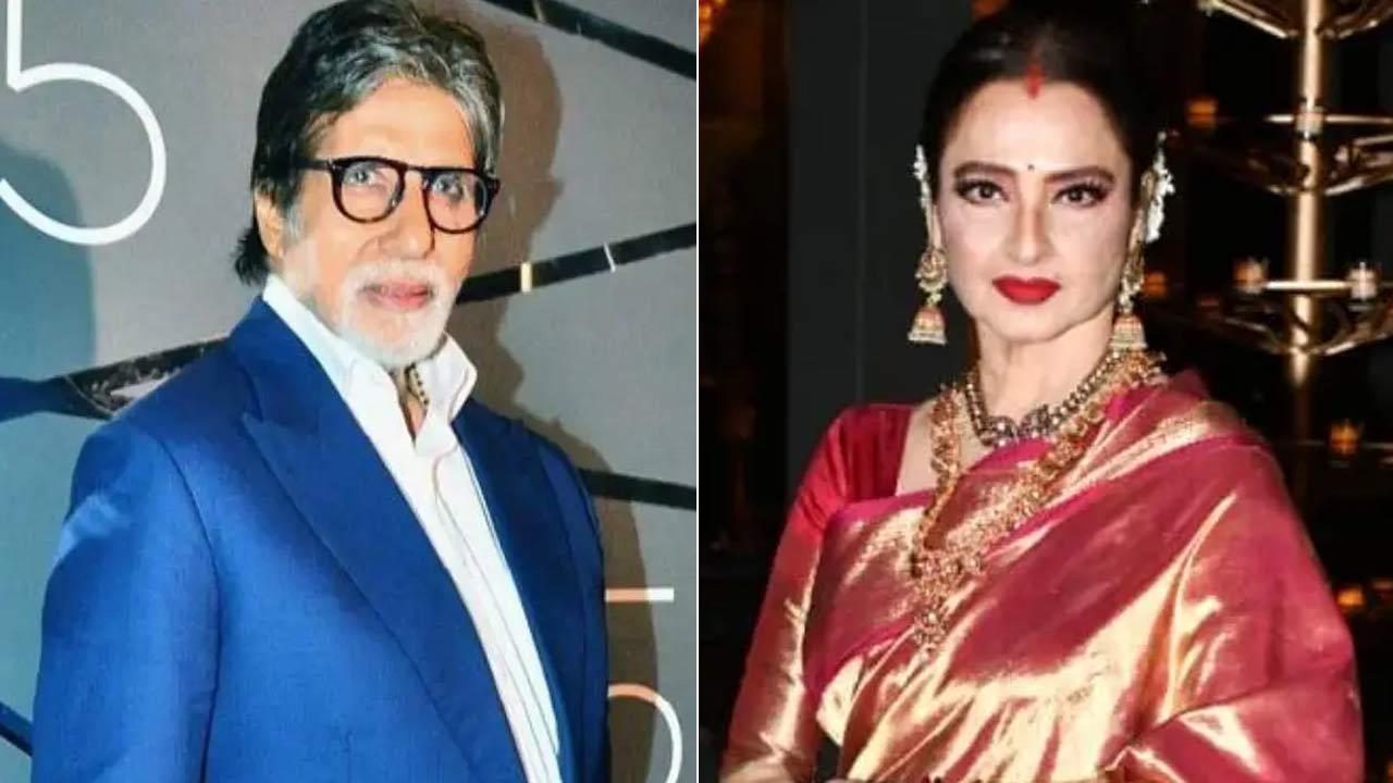 Rekha & Amitabh Bachchan's iconic chemistry recreated on Kapil Sharma's show