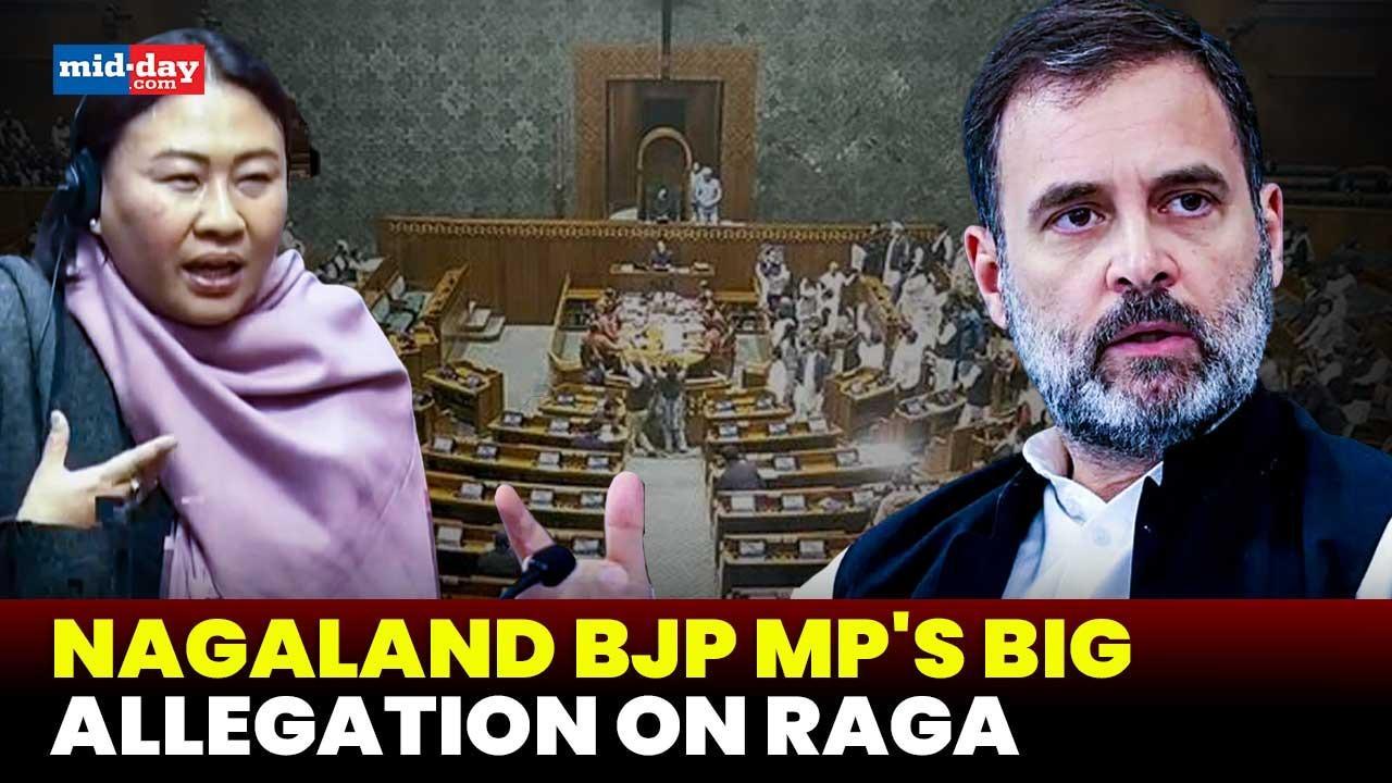 BJP MP accuses Rahul Gandhi of making her uncomfortable during Parliament