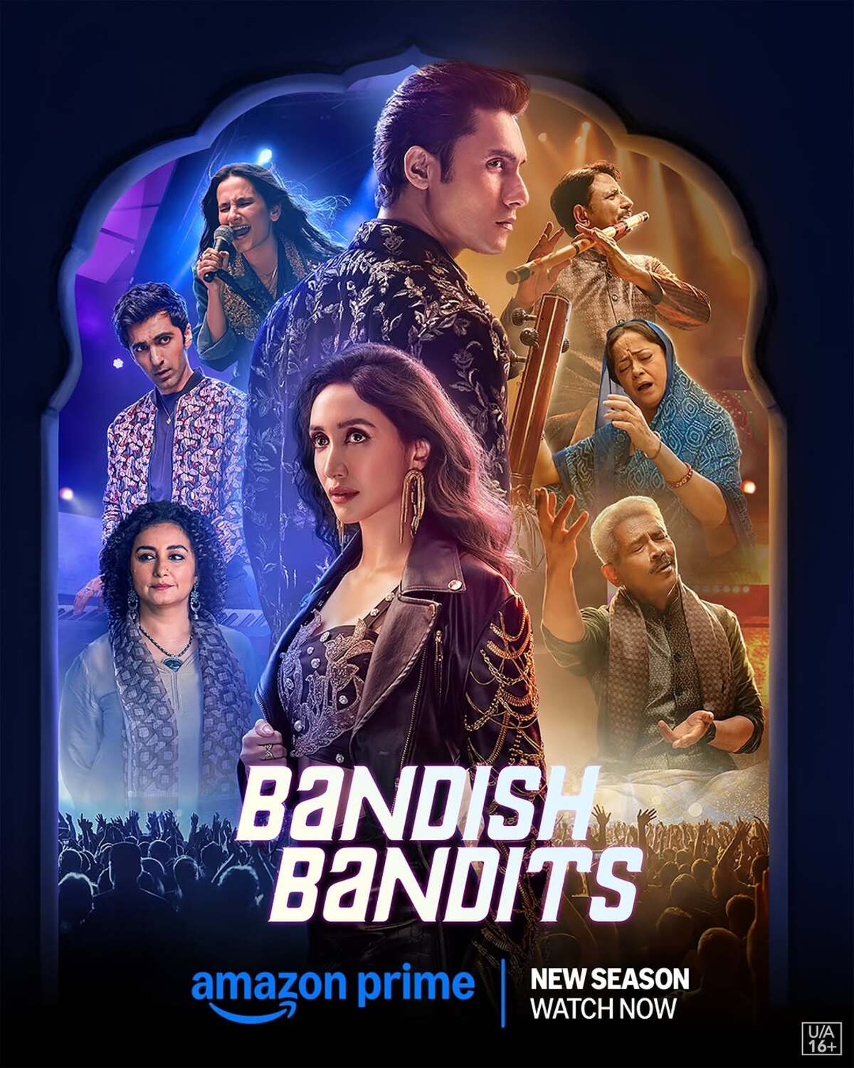 Bandish Bandits season 2
The second season of this musical saga presents the perfect amount of competition, chaos and confusion amongst the characters. It presents a battleground of usic where the conventional meets the contemporary as the Rathod gharana and Royalty Free are in a face off against each other in a musical competition. Radhe and Tamanna's musical journey successfully enchants the audience with a climax that keeps them waiting for the next season.