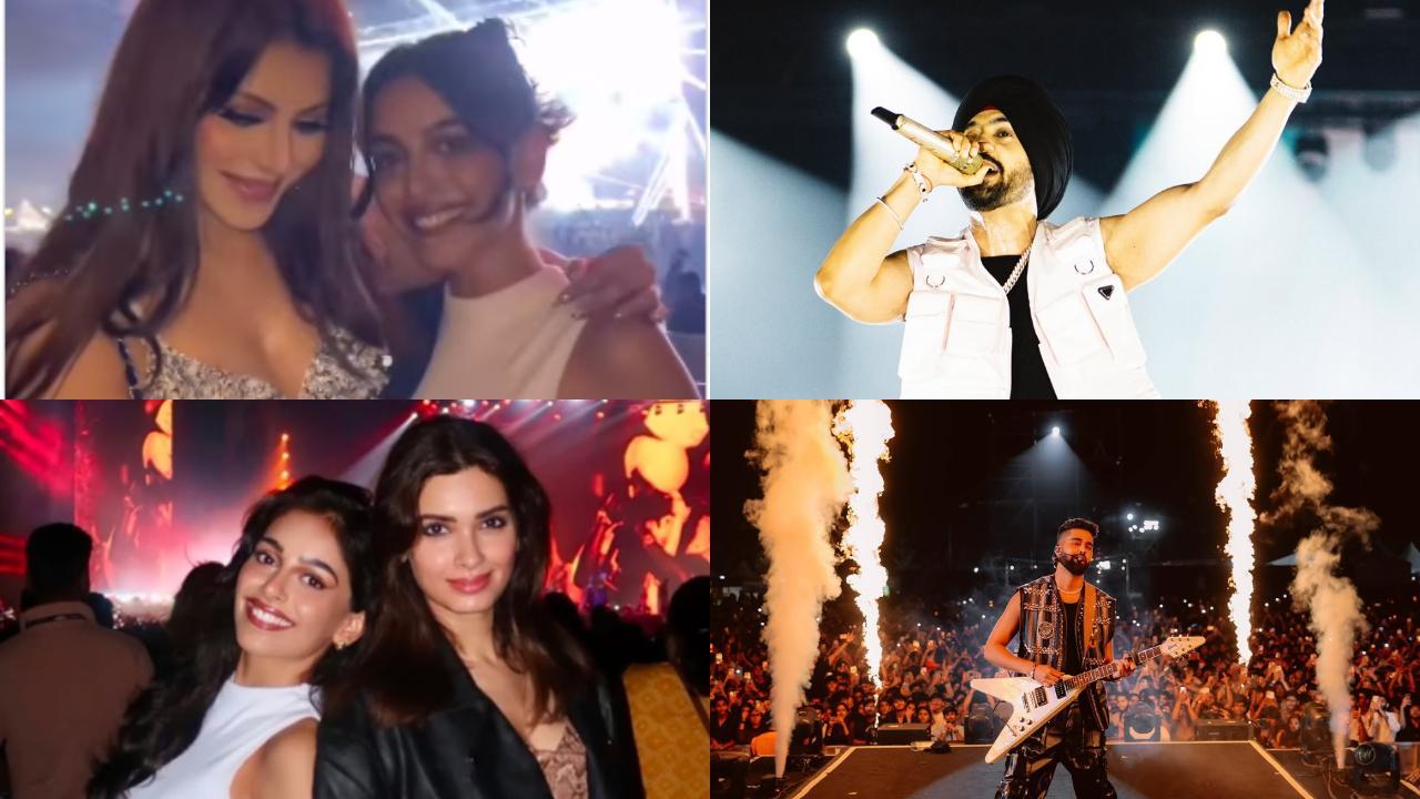 Amid Diljit Dosanjh and AP Dhillon's row, Banita Sandhu attends Diljit's concert