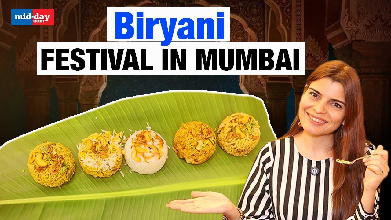 Inside Biryani Food Festival in Mumbai! South Indian Biryanis at Kamats Legacy