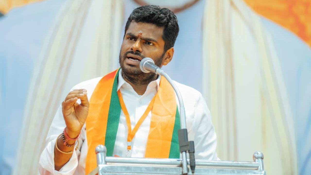 BJP Tamil Nadu chief Annamalai slams DMK and Congress claims, saying 