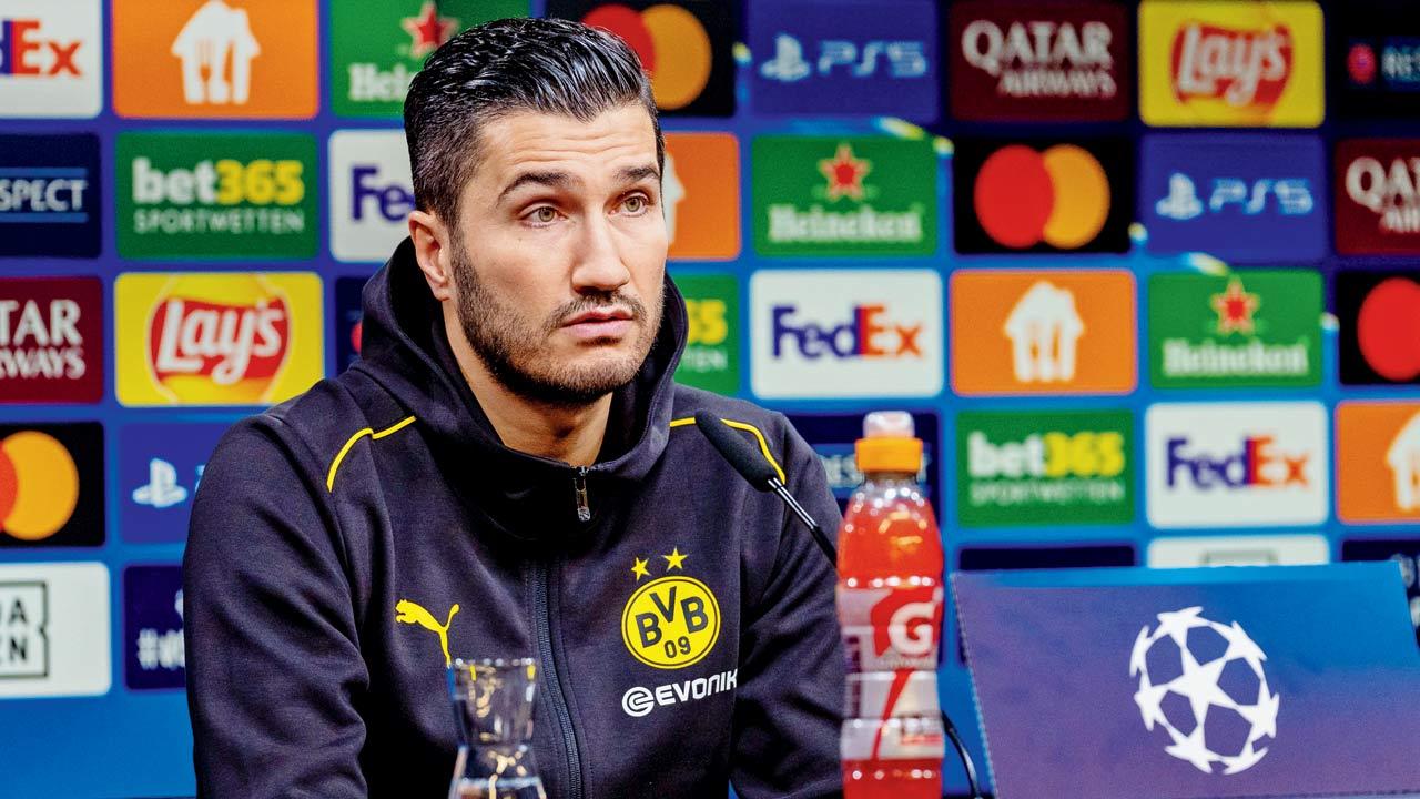 Borussia Dortmund manager Nuri Sahin