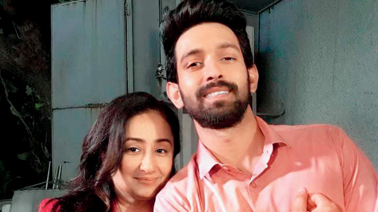 Sarita Tanwar, producer and Vikrant Massey
