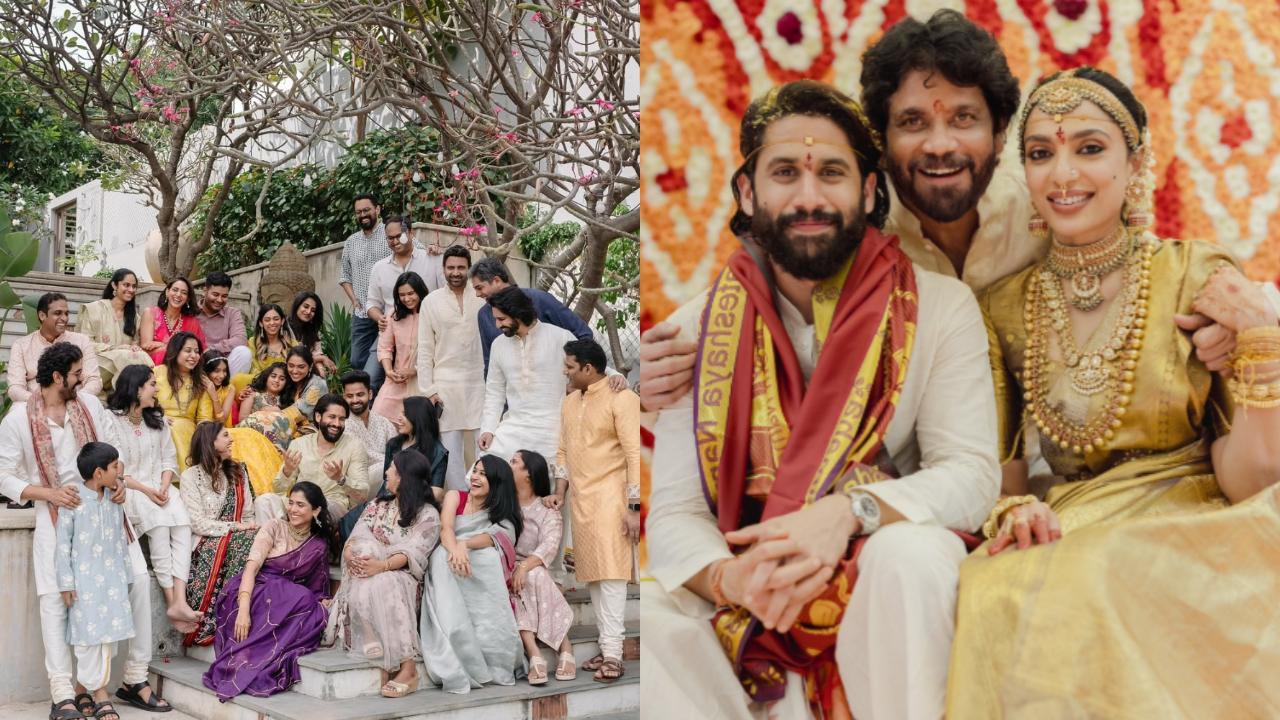 Sobhita Dhulipala & Naga Chaitanya Wedding: Meet team groom in the perfect family picture