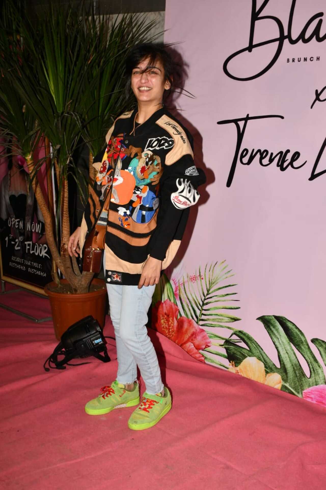 Akshara Haasan was all smiles as she posed for the paparazzi