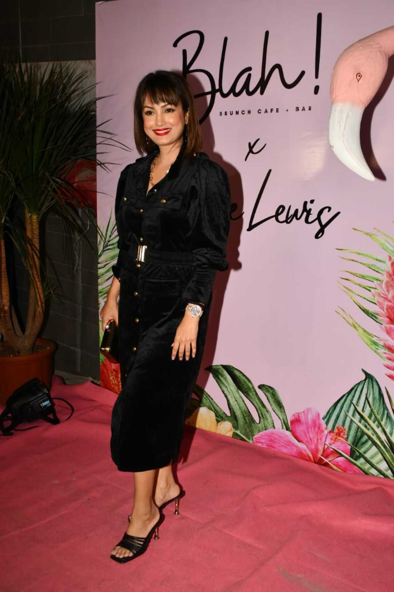 Wardha Khan Nadiadwalal looked lovely in the dress