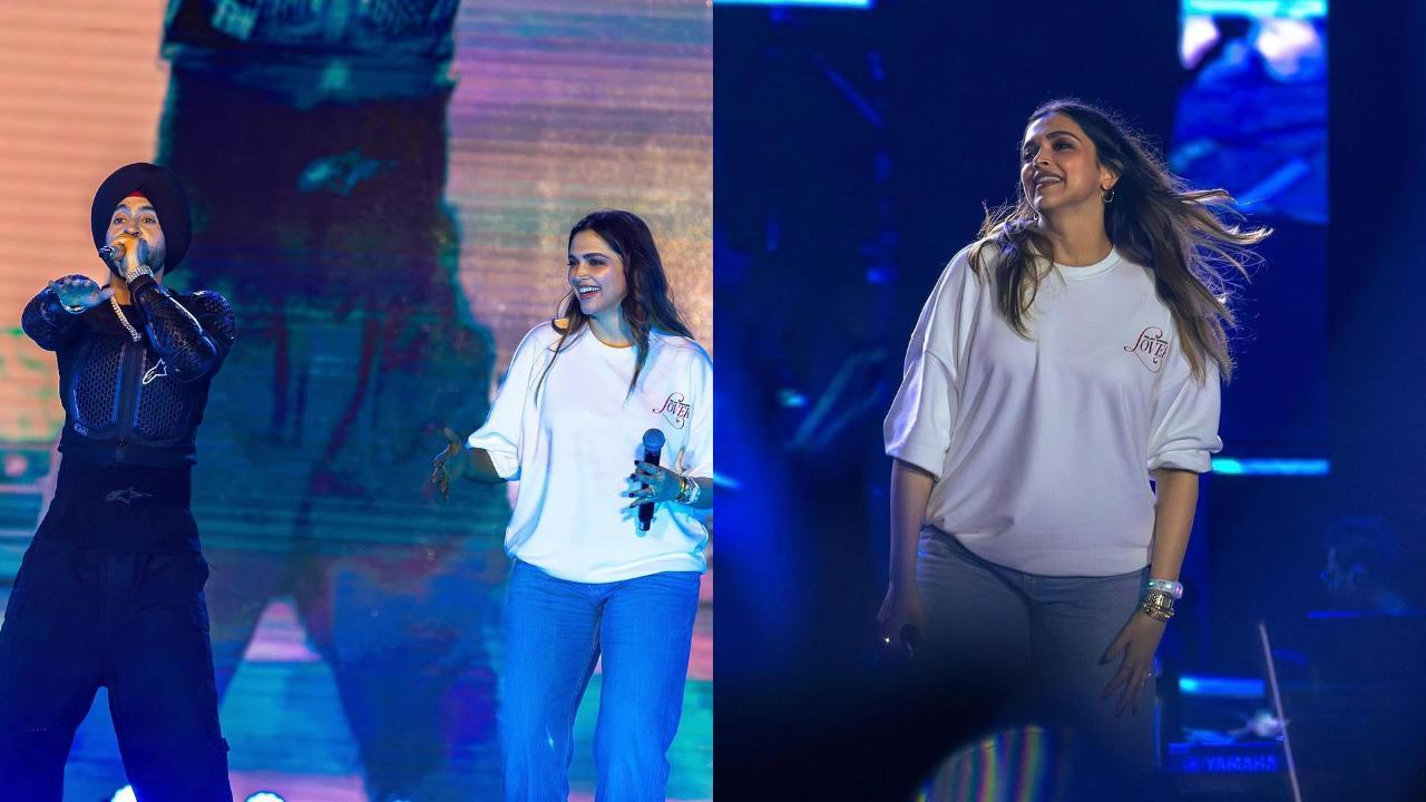 It was the union of two of the biggest stars in Bengaluru as Bollywood star Deepika Padukone, who was recently seen in 'Singham Again', performed on the stage with Punjabi superstar Diljit Dosanjh at his concert in Bengaluru. Read More
