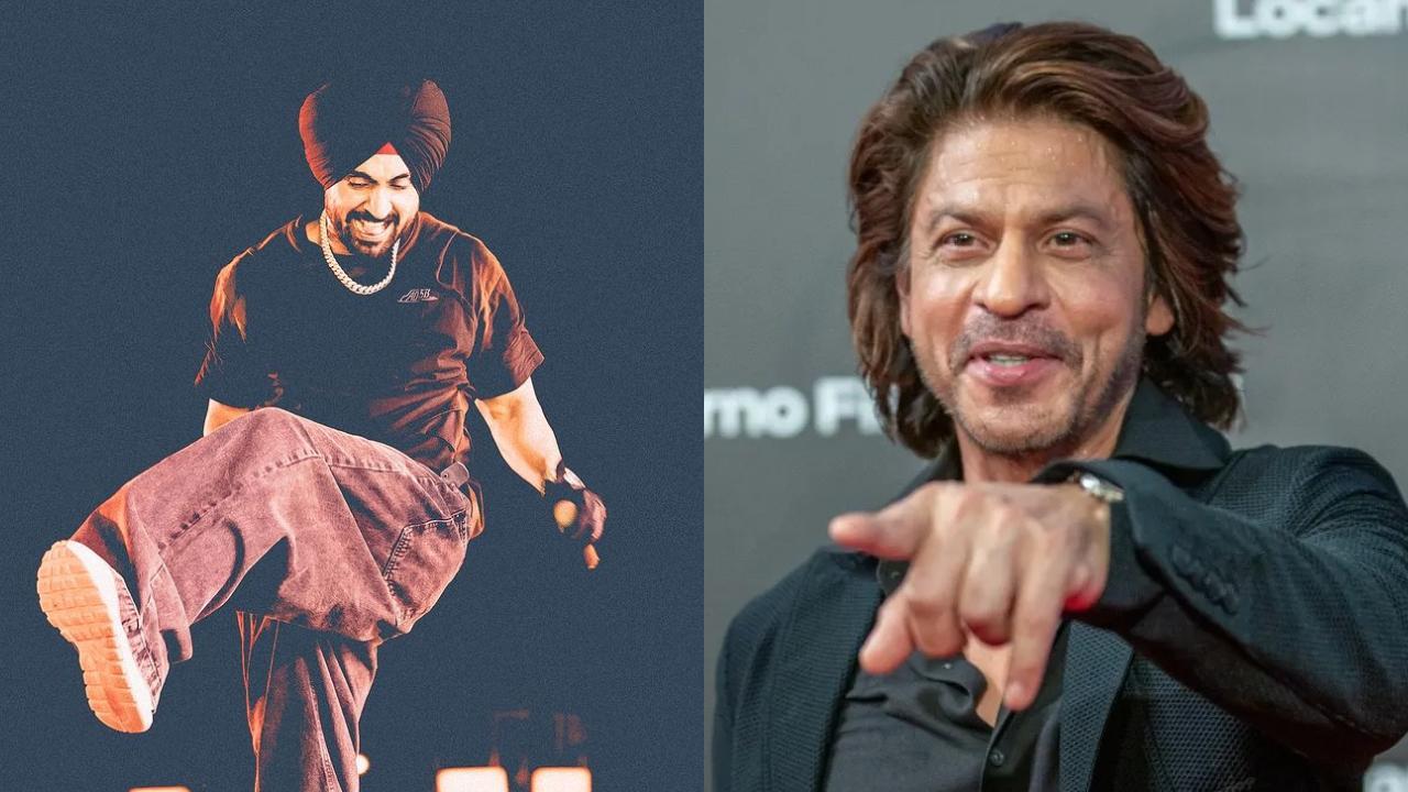 During his Kolkata concert, singer Diljit Dosanjh made reference to Shah Rukh Khan's IPL cricket team Kolkata Knight Riders. The Bollywood superstar reacts to the same. Read More