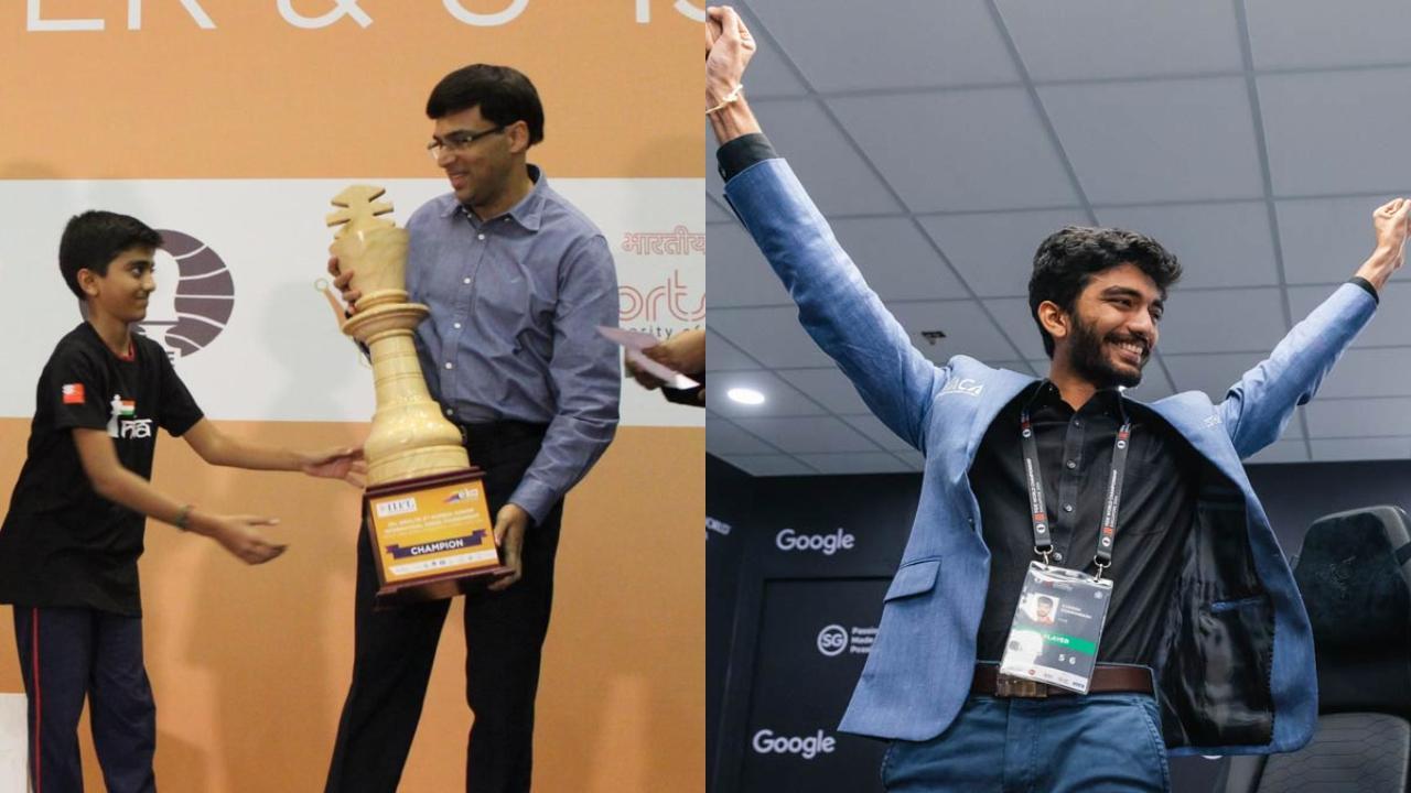 Anand reflects on Gukesh’s journey with throwback photo after historic win