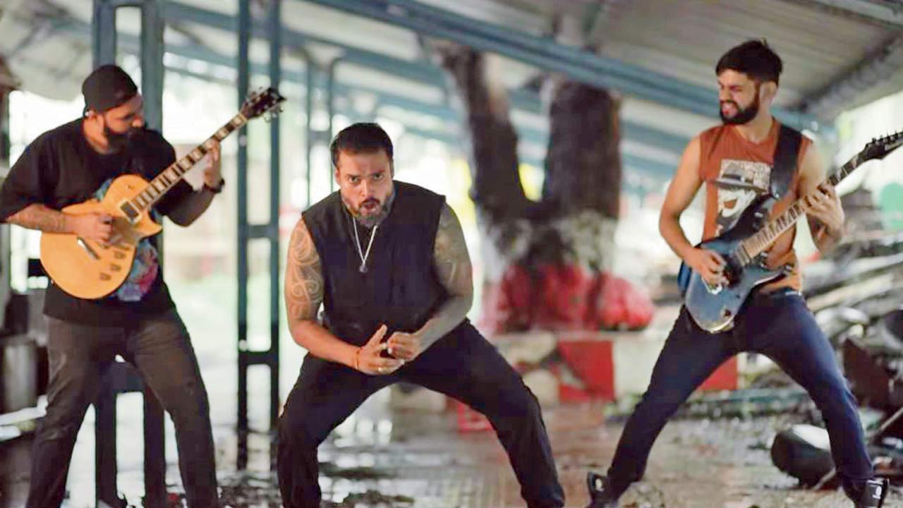 The Thane-based metal band in performance. Pic Courtesy/Youtube