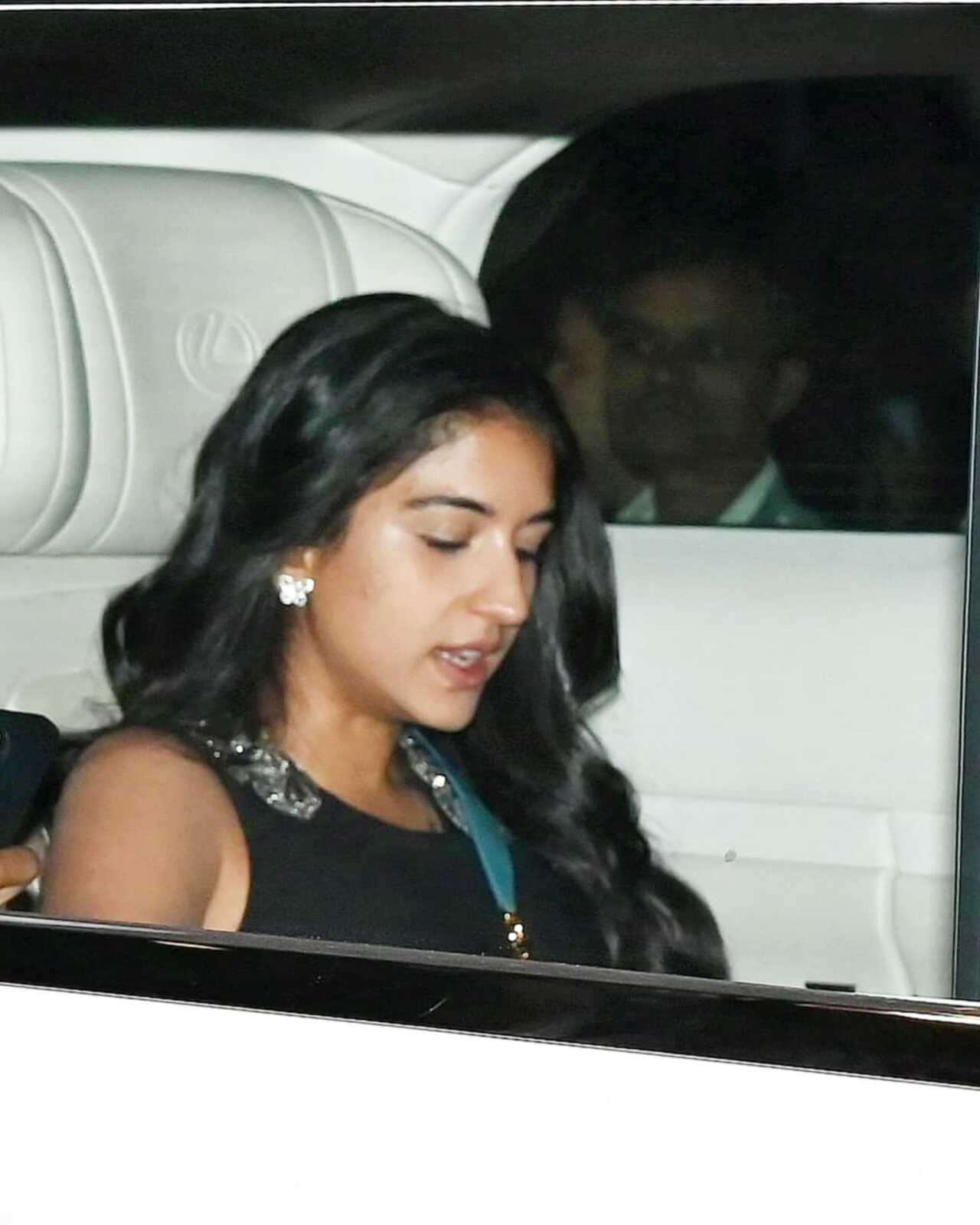 Radhika Merchant, the youngest daughter-in-law of the Ambani family, was spotted exiting the concert venue