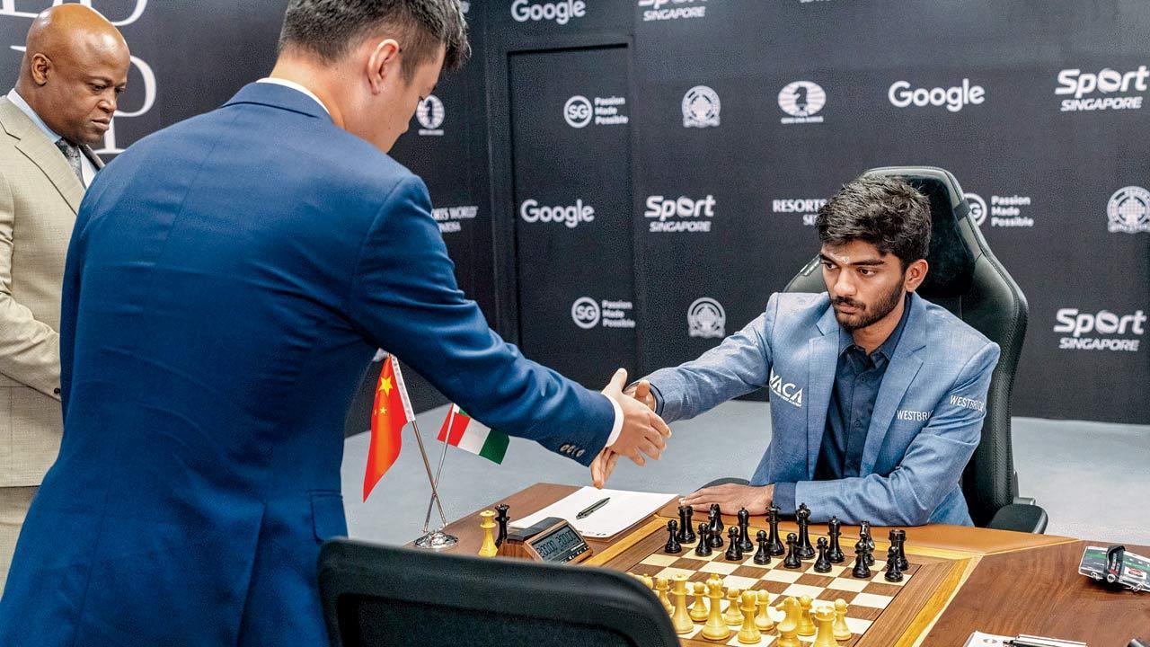 Gukesh lets Ding escape with draw