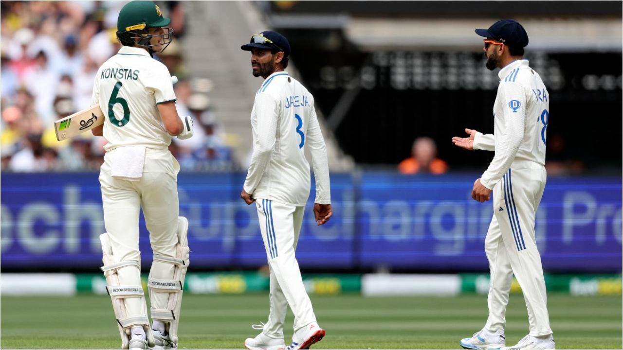 'Was doing my gloves, then...': Konstas reveals what happened during Kohli shoulder-bump incident