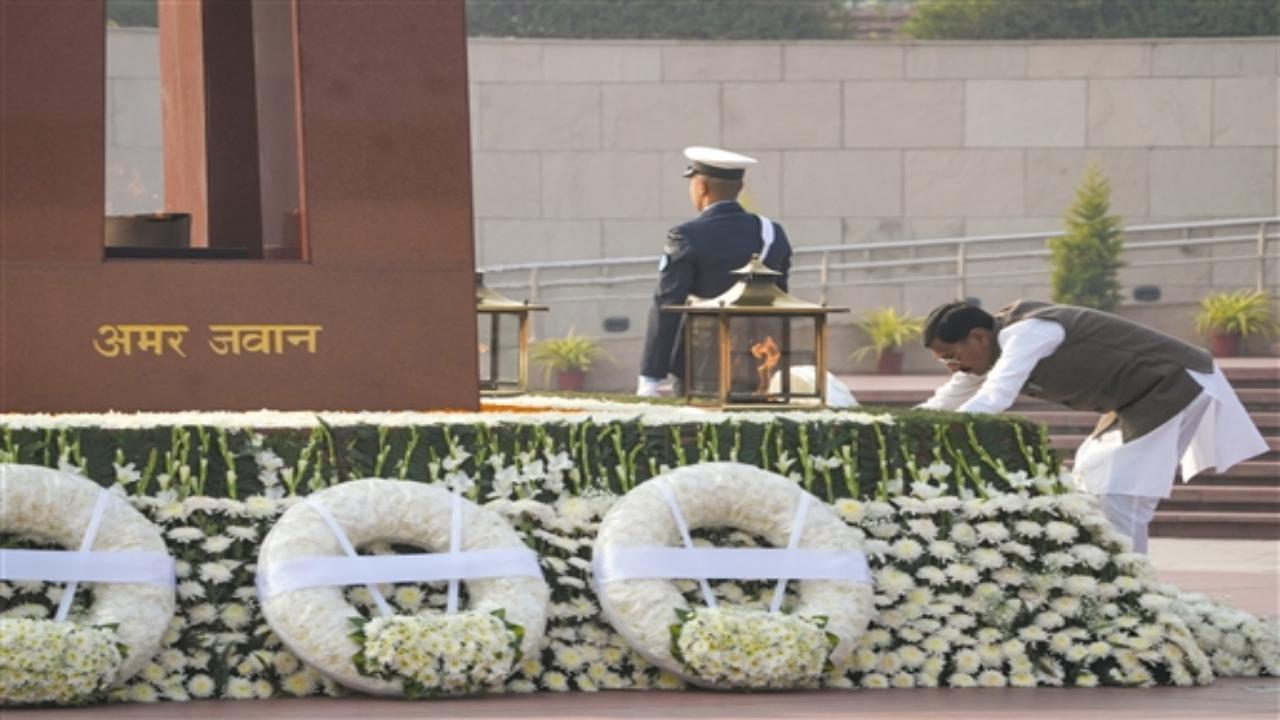 The day honours the bravery and sacrifices of Indian armed forces in the war that led to the creation of Bangladesh. Singh paid homage to fallen soldiers and saluted their unwavering courage and patriotism.