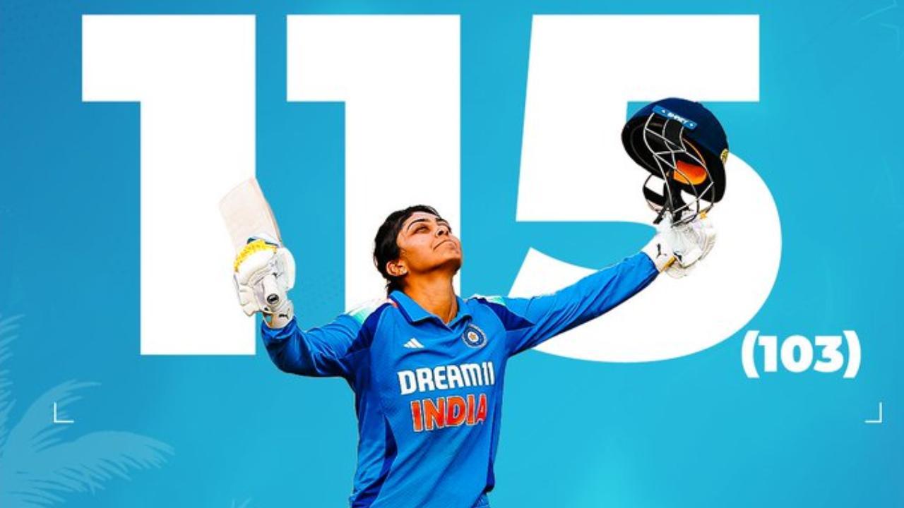 India beat West Indies by 115 runs to clinch three-ODI series