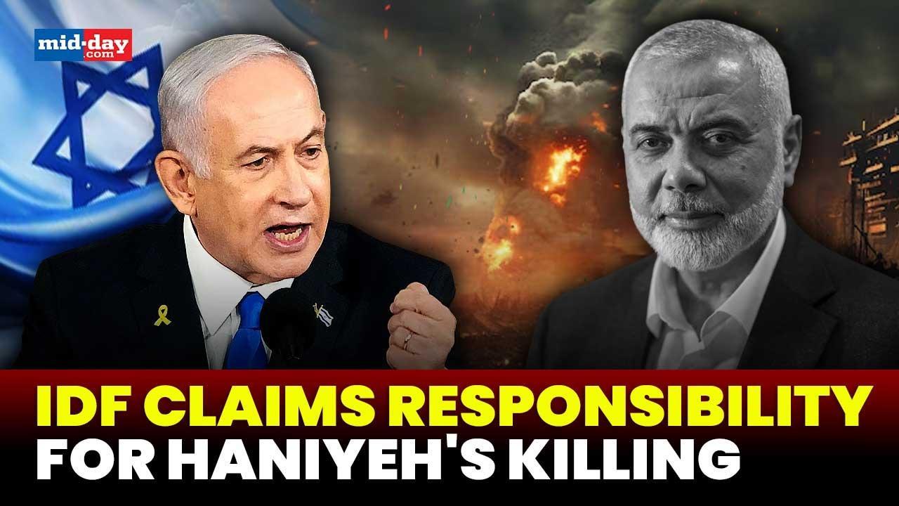 Israel accepts killing ex-Hamas Chief Haniyeh - Watch video