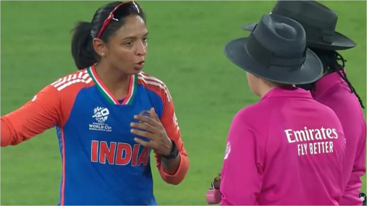 A massive controversy erupted during India's opening Women’s T20 World Cup game against New Zealand at the Dubai International Stadium when Amelia Kerr was controversially called back despite being run out by Harmanpreet Kaur. The umpires' decision left the India captain and coaches furious, resulting in a heated argument and a delay in the match.