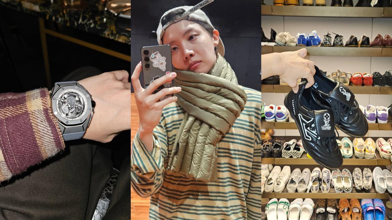 BTS’ J-hope flaunts Rs 4.08 crore watch; shares a glimpse of his luxury shoe closet