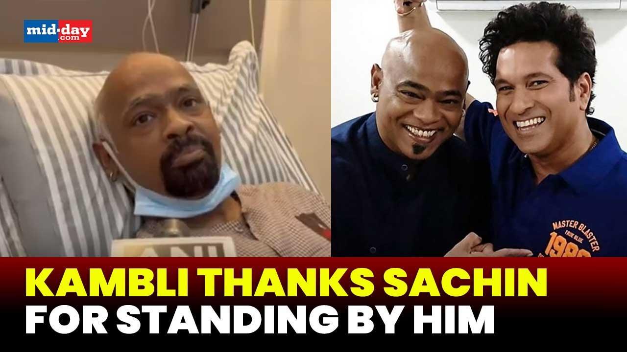 Vinod Kambli thanks Sachin Tendulkar for support amid health struggles