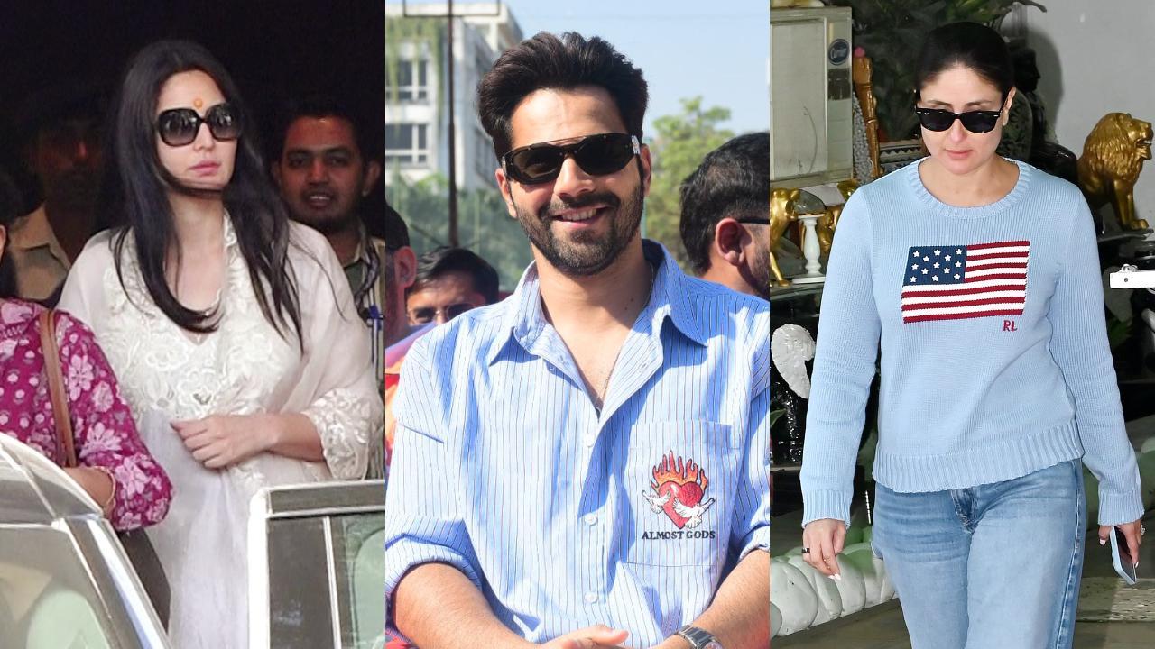 Spotted in the city: Katrina Kaif, Varun Dhawan, Kareena Kapoor, and others