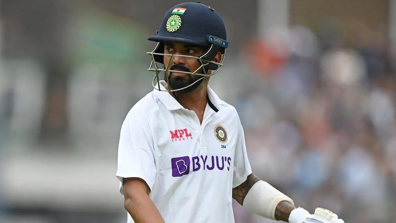 KL Rahul attended to by physio after getting hit on hand