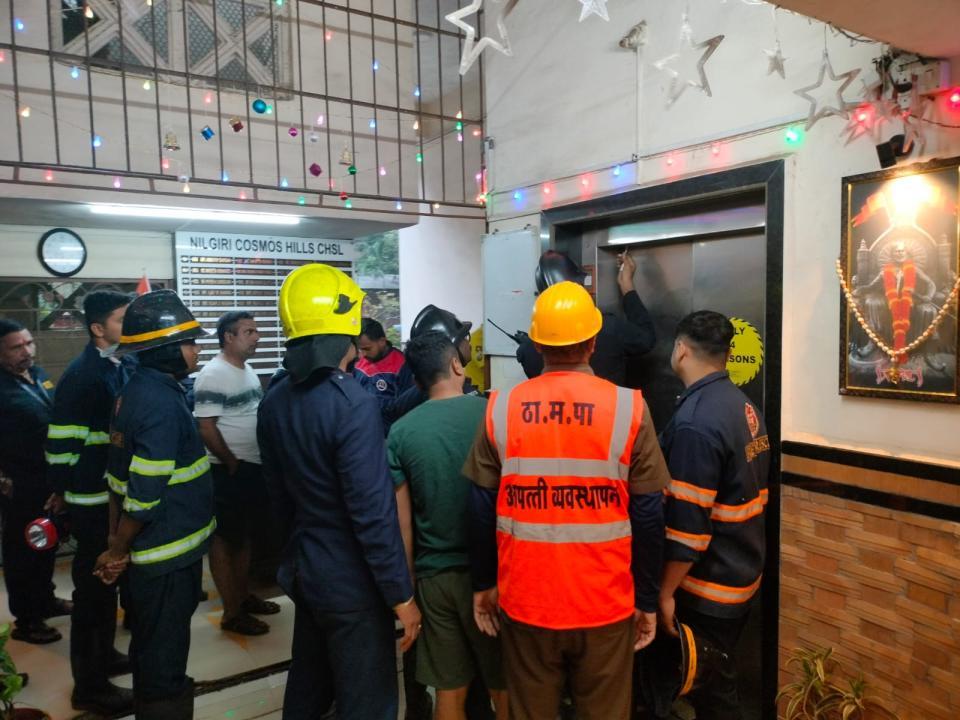 Mumbai: Person rescued after being trapped in lift in Thane