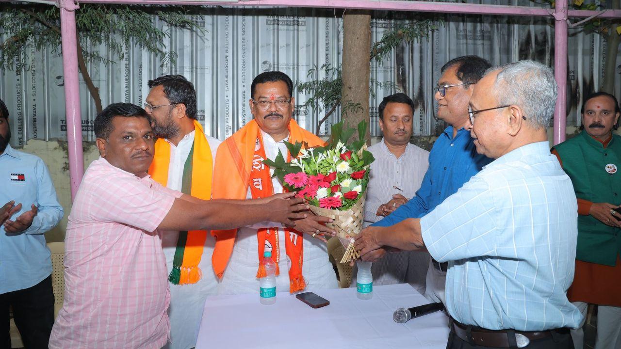Sanjay Shirsat
Shiv Sena MLA Sanjay Shirsat sworn in for the fourth time as the member of the Maharashtra assembly representing Aurangabad West constituency